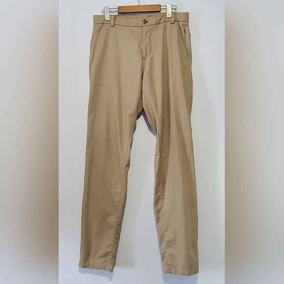 lululemon athletica Other - Lululemon men's tan Commission Chino business casual relaxed fit hiking pants